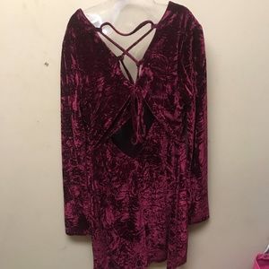 Velvet dress